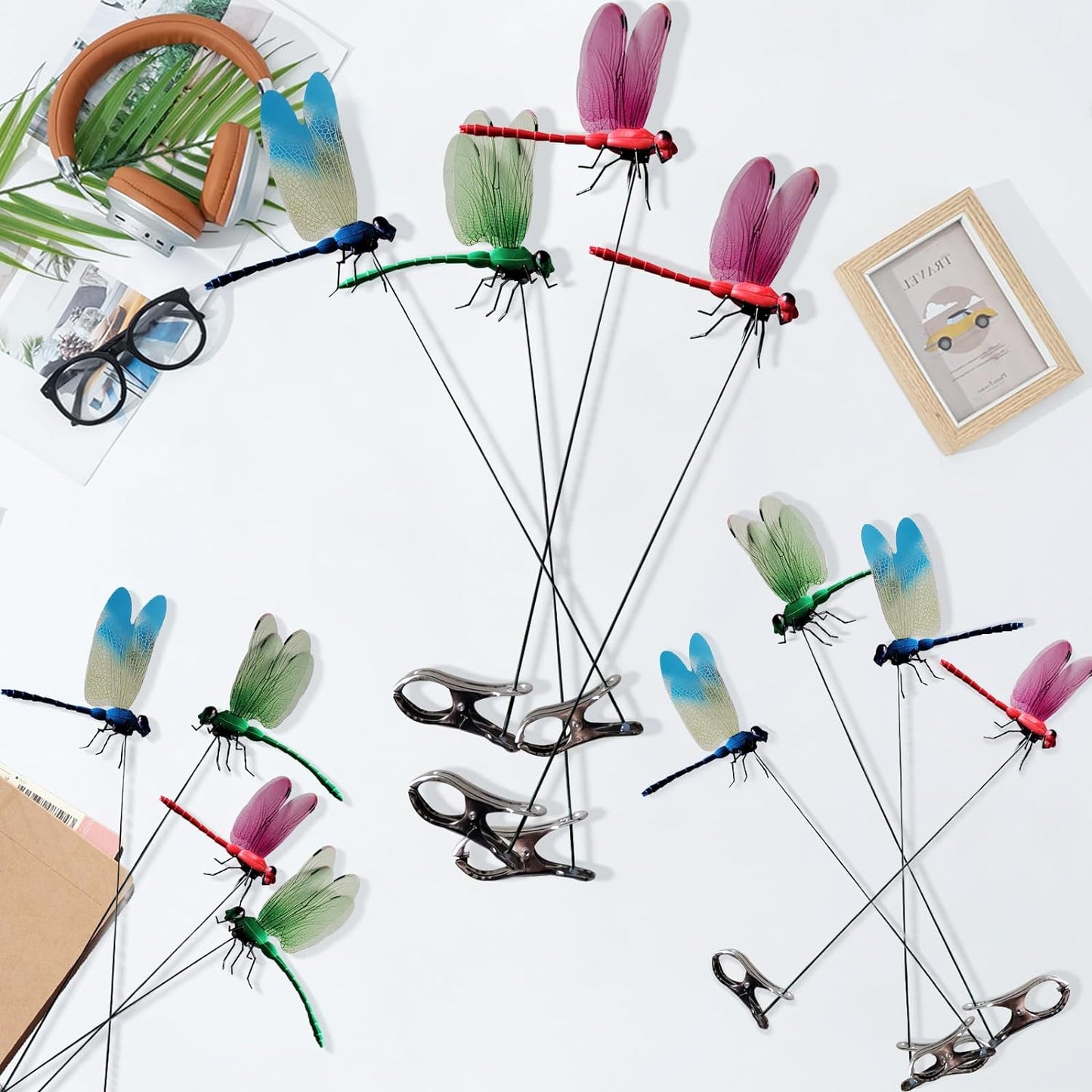 Outdoor Dragonfly Clips